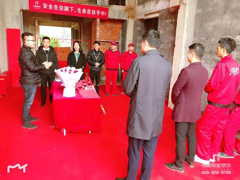 阳光花园别墅,阳光花园开工