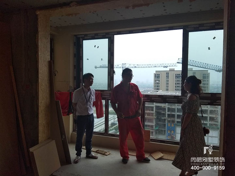 银泰城张府,银泰城别墅竣工