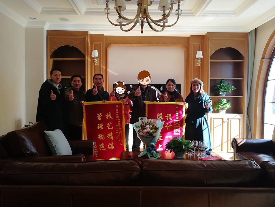 尚层装饰又收到来自别墅业主感谢信！