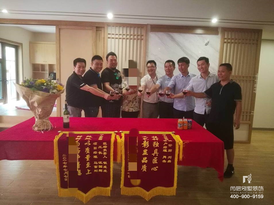 尚层别墅装饰,保利竣工